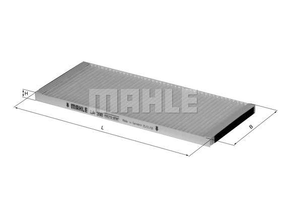 Filter, cabin air (WG1215397)