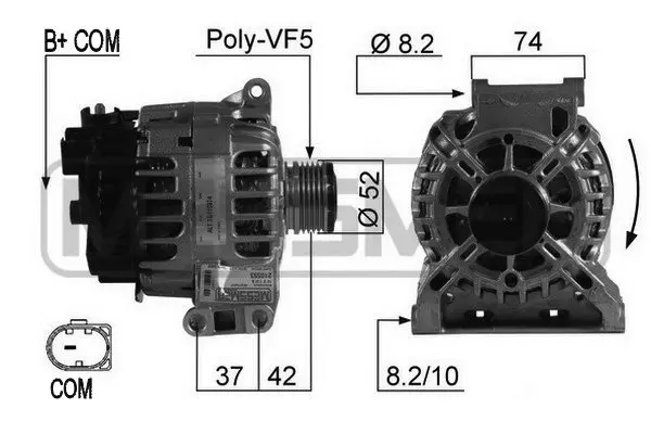 Alternator (WG2012035)