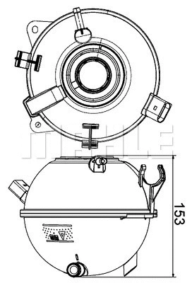 Expansion Tank, coolant (WG2184333)