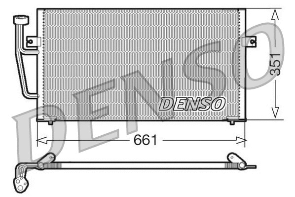 Condenser, air conditioning (WG1917429)