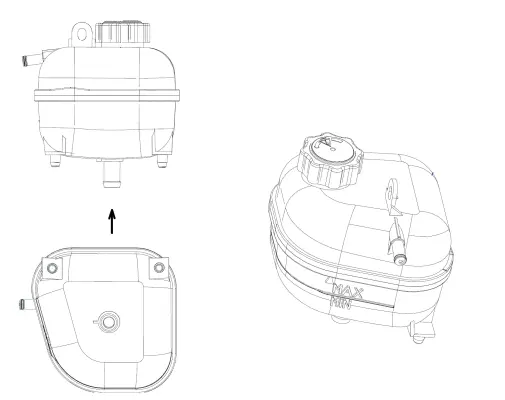 Expansion Tank, coolant (WG2161612)