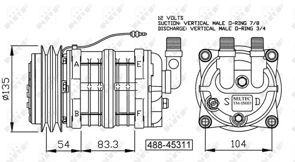 Compressor, air conditioning