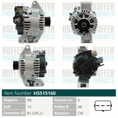Alternator (WG2196888)