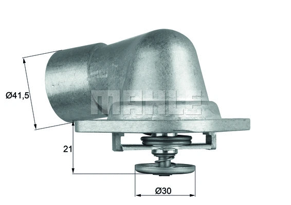 Thermostat, coolant (WG1264925)