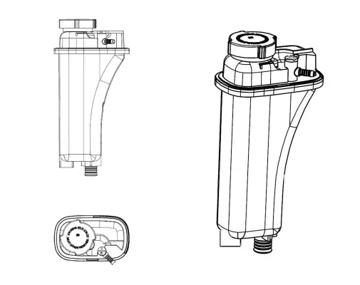 Expansion Tank, coolant (WG2161613)