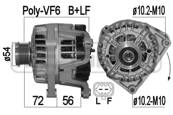 Alternator (WG2011282)