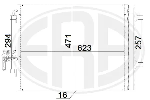 Condenser, air conditioning (WG2016809)