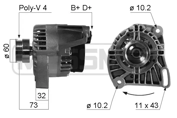 Alternator (WG2011959)