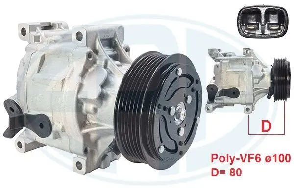 Compressor, air conditioning (WG2017163)