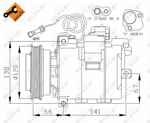 Compressor, air conditioning
