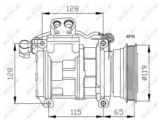 Compressor, air conditioning (WG2159150)
