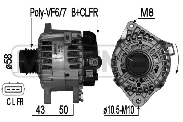 Alternator (WG2010949)
