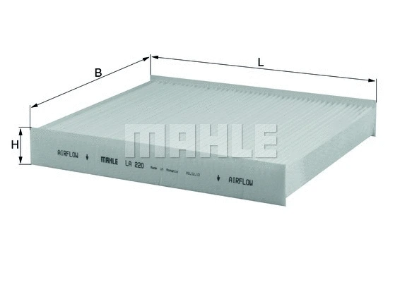 Filter, cabin air (WG1215308)