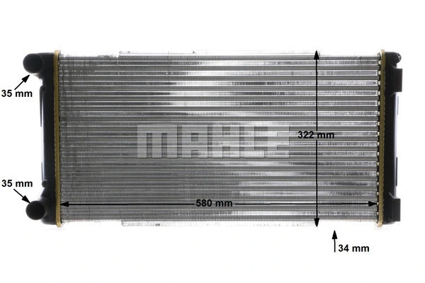 Radiator, engine cooling