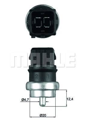 Sensor, coolant temperature (WG1789657)