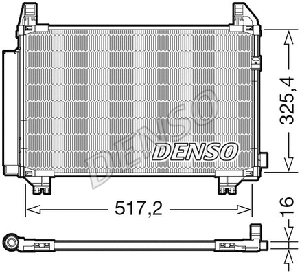 Condenser, air conditioning (WG1917562)