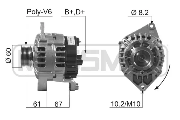 Alternator (WG2012057)