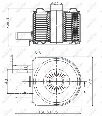 Oil Cooler, engine oil