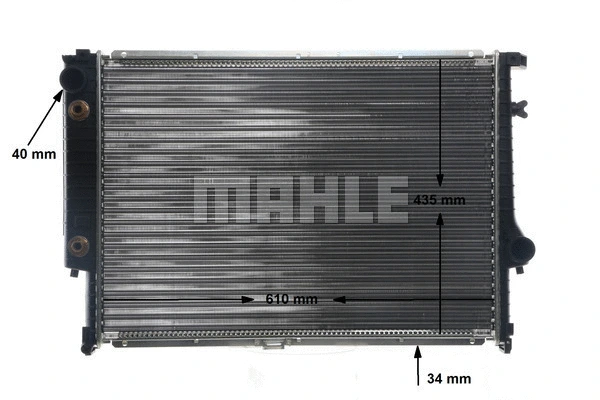 Radiator, engine cooling