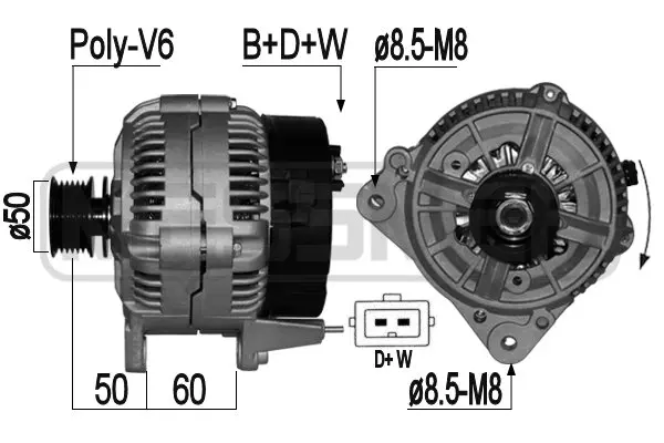 Alternator (WG2011010)