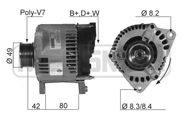 Alternator (WG2011595)