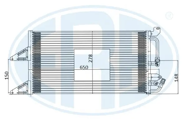 Condenser, air conditioning (WG2016835)
