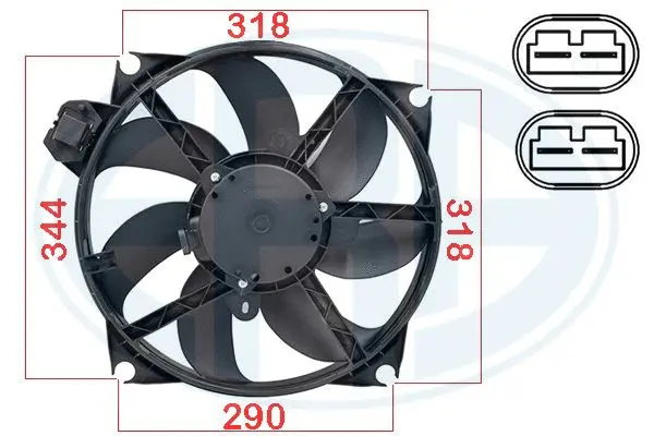 Fan, engine cooling (WG2101513)