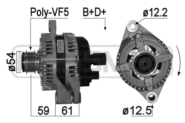 Alternator (WG2012443)