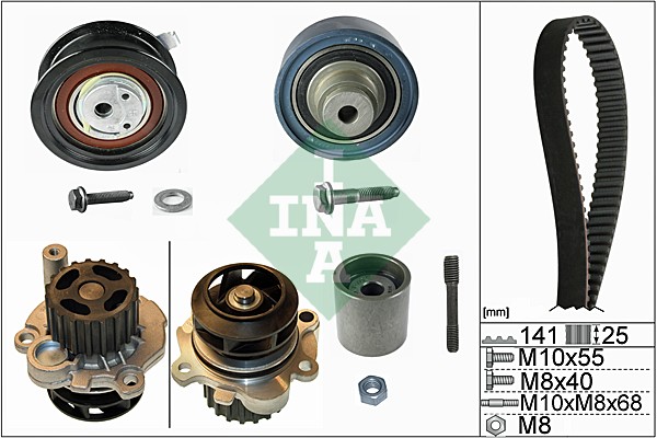 Water Pump & Timing Belt Kit (WG1710031)