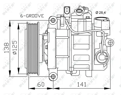 Compressor, air conditioning (WG2159418)
