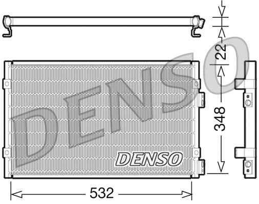 Condenser, air conditioning (WG1917139)