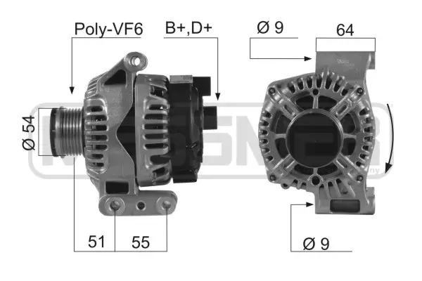 Alternator (WG2012026)