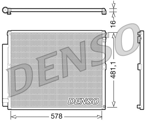 Condenser, air conditioning (WG1917526)