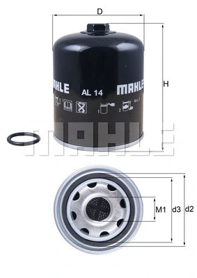 Air Dryer Cartridge, compressed-air system (WG1214682)