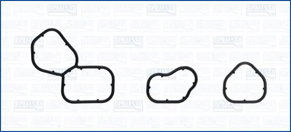 Gasket Set, oil cooler (WG2083698)
