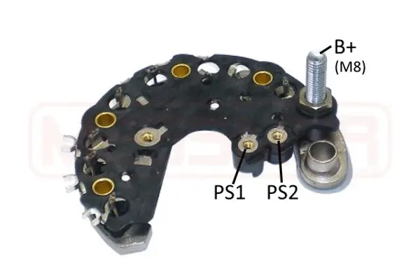 Rectifier, alternator (WG2012586)