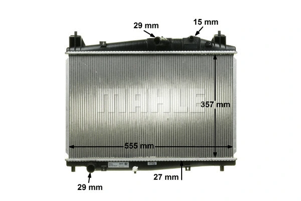 Radiator, engine cooling