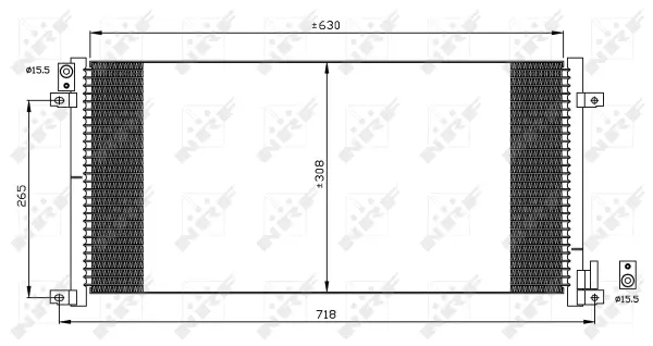 Condenser, air conditioning (WG2160930)