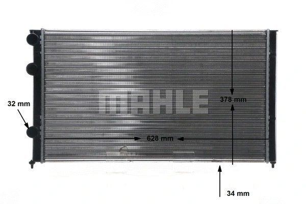 Radiator, engine cooling