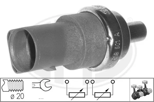 Sensor, coolant temperature (WG1492508)