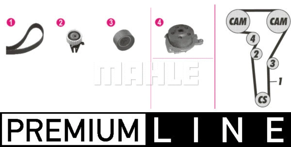 Water Pump & Timing Belt Kit