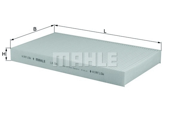 Filter, cabin air (WG1215473)