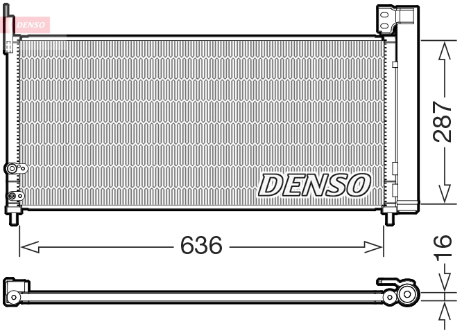 Condenser, air conditioning (WG2339184)