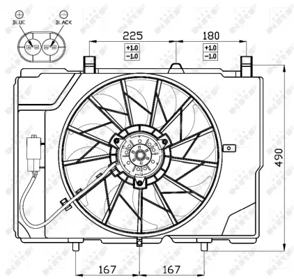 Fan, engine cooling
