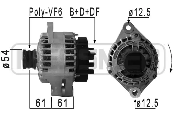 Alternator (WG2012361)