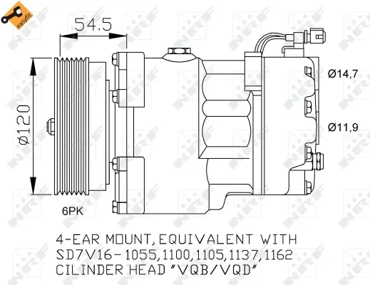 Compressor, air conditioning