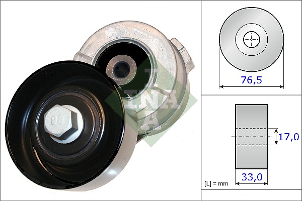 Belt Tensioner, V-ribbed belt (WG1253506)