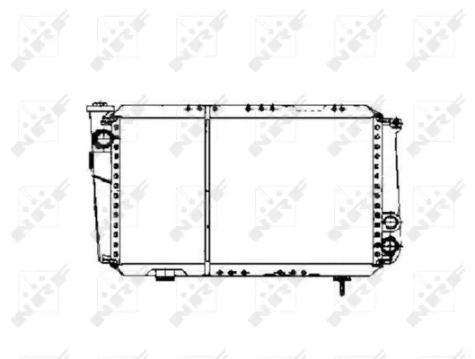 Radiator, engine cooling (WG1721450)
