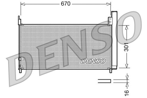 Condenser, air conditioning (WG1917546)