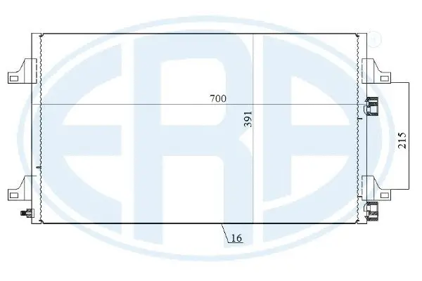Condenser, air conditioning (WG2016771)